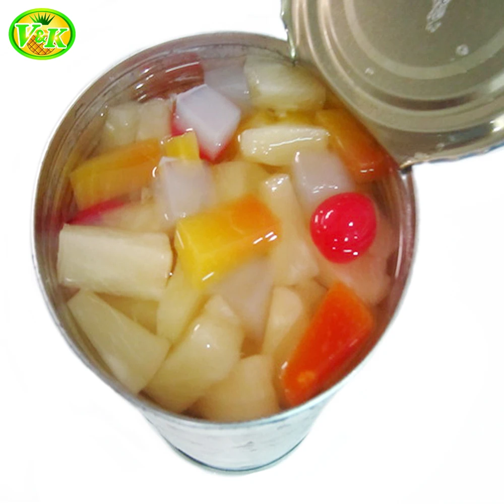 Высококачественный консервированный тропический фруктовый коктейль 20 унций в сиропе по лучшей цене-консервированные фрукты экспорт из Таиланда