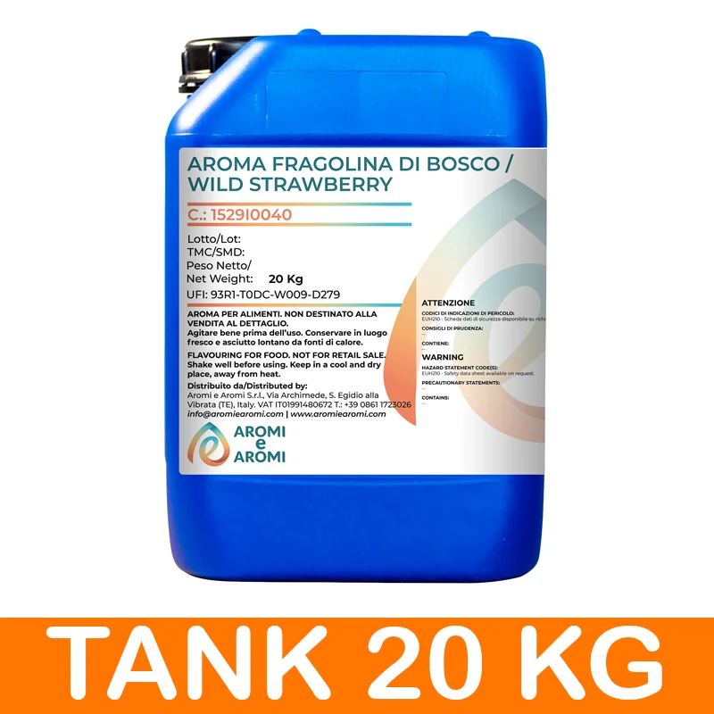 Best Italian Wild Strawberry Flavor Food Additive - Wild Strawberry Aroma for Food & Beverage and Liquid Concentrated Flavors