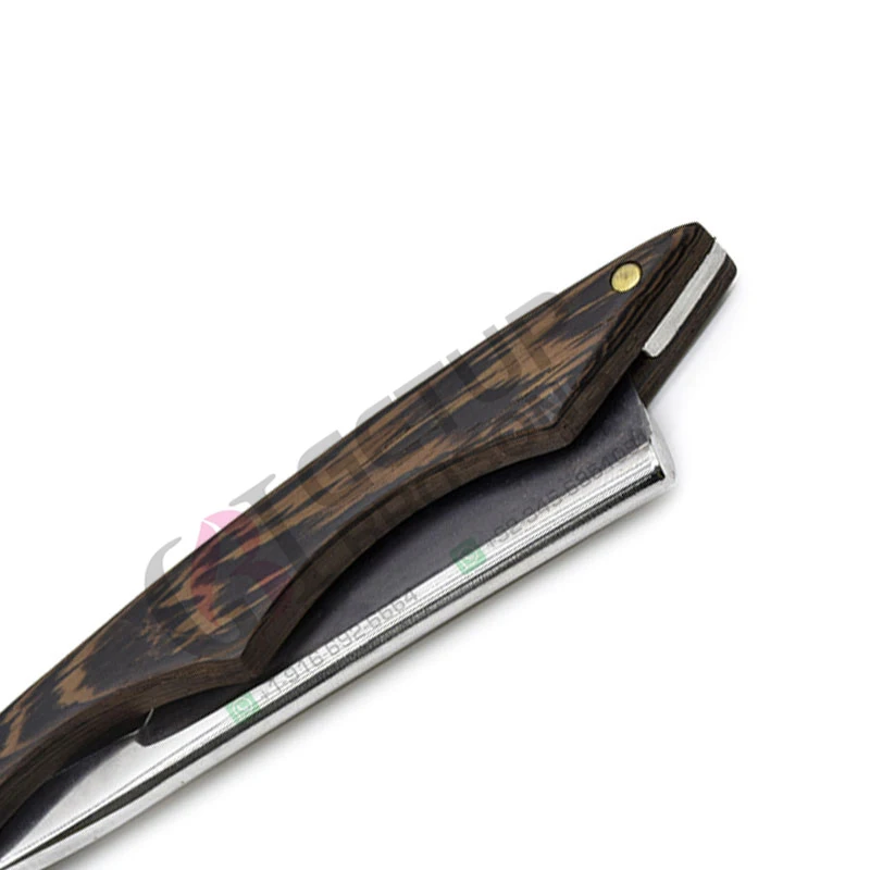 
Wholesale High Quality Manual Razor, professional, Straight-edged Stainless Steel Sharp, Hairdressing razor blade shaving 