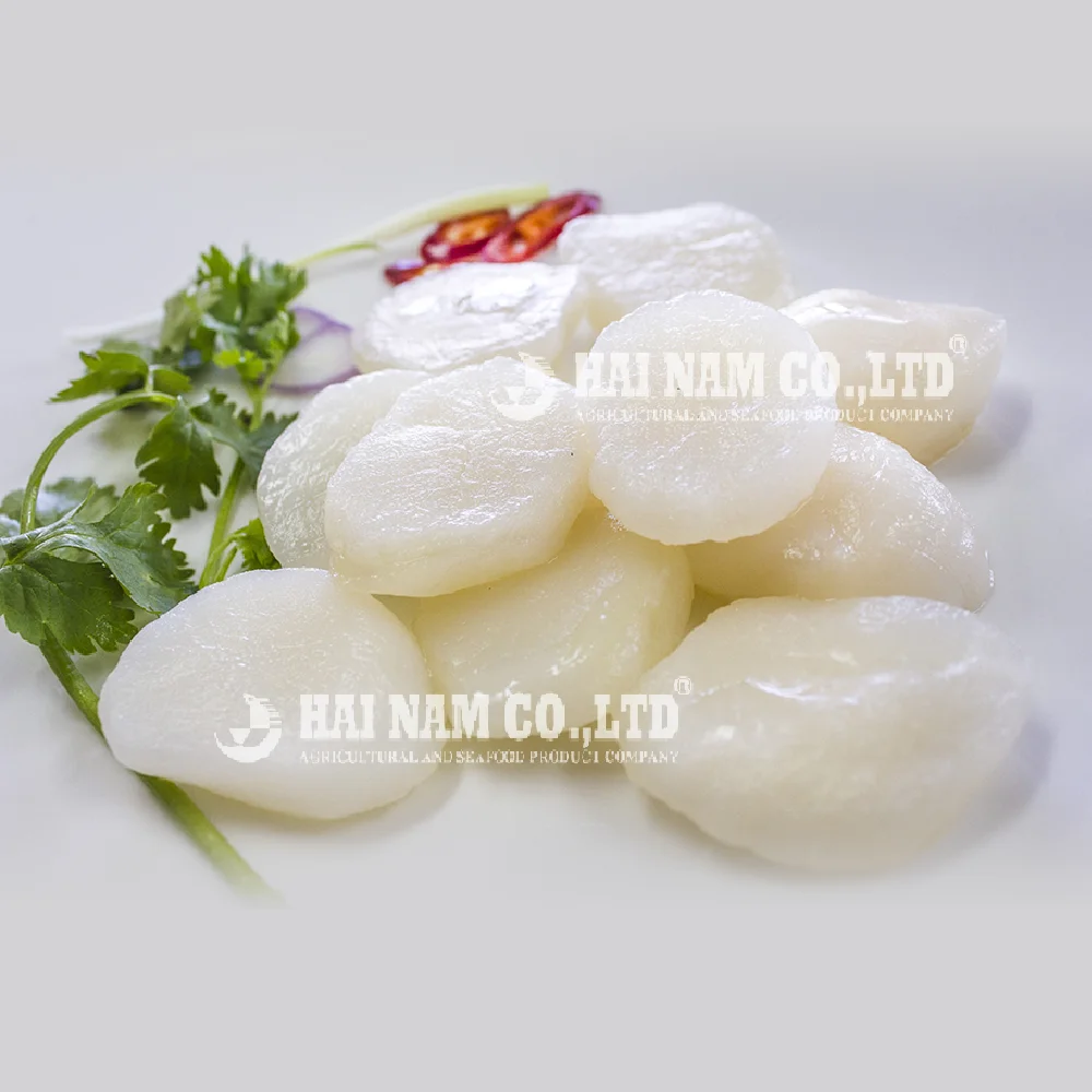 Good Quality 2 Years Shelf Life Characteristics Flavor Frozen Scallop Meat Made In Vietnam
