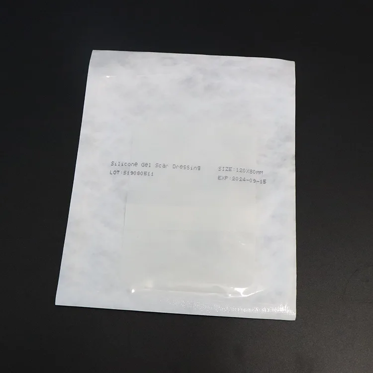 Bluenjoy Factory Sale Scar Silicone Gel Sheet Reusable Silicone Gel Scar Dressing White Sheet for Hypertrophic and Keloid Scars