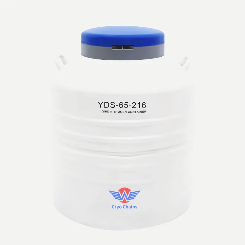 Лучшие продажи YDS-95-216 95L дюар жидкого азота Крупный рогатый скот Semen контейнер воздушным транспортом
