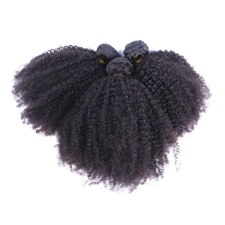 Wholesale Raw Temple Virgin Human Hair Kinky Curly Hair Extensions For Black Women By Oriental Hairs