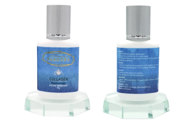 
Pre-treatment 15ml Professional / Protein remover / Eyelash extension, Made in Korea / Collagen type 