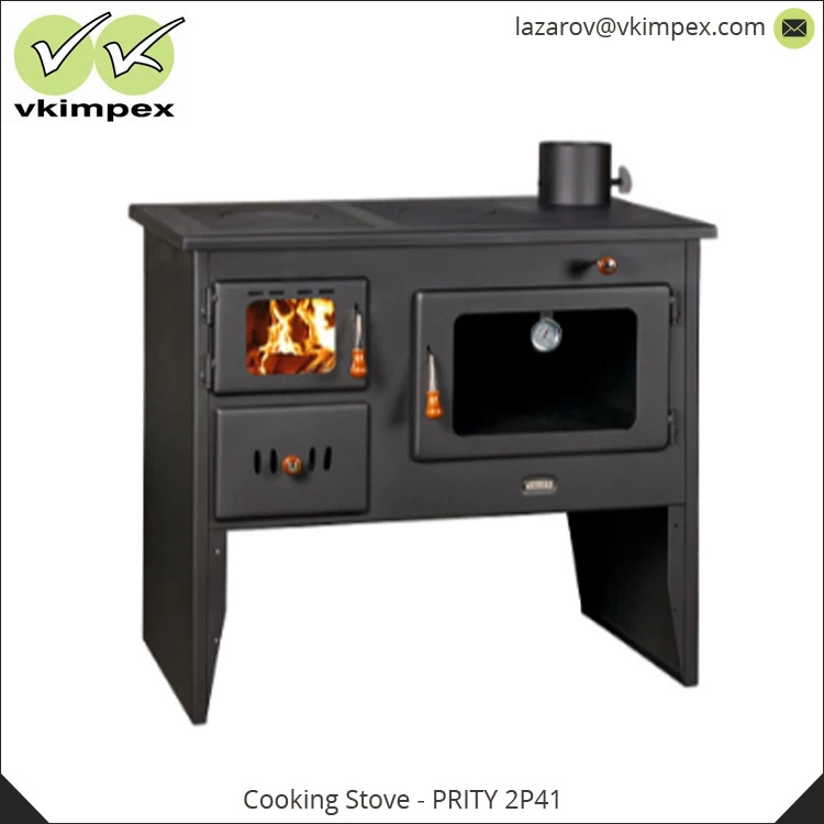 110 kg Weight and 910x560x800 mm Wood Burning Cooking Stove from Trusted Supplier