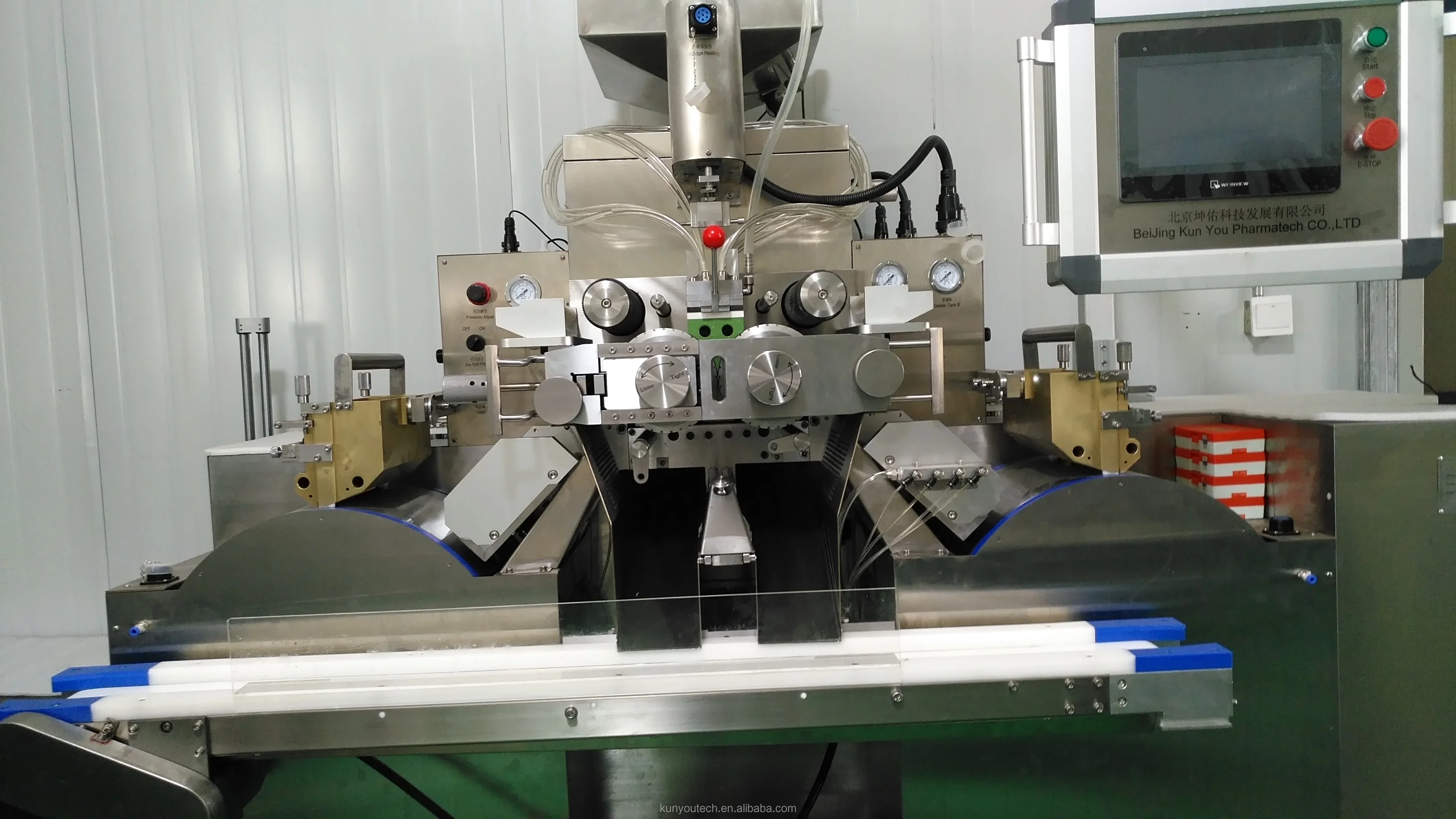 S403PB Small Scale Paintball making machine for paintball start production 7200pcs/h