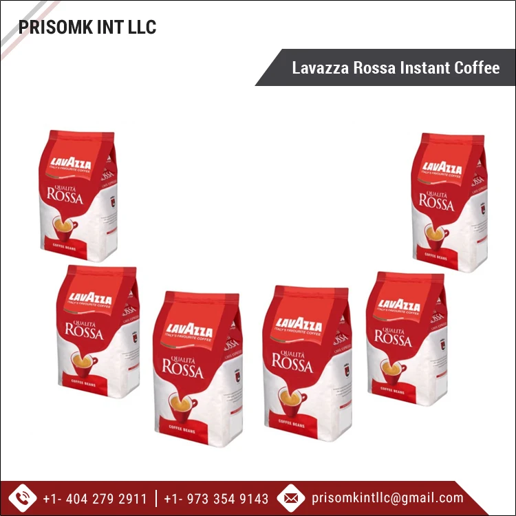 Superior Quality Bitter Taste Wholesale Natural Lavazza Rossa Instant Coffee/ Lavazza Coffee at Competitive Price