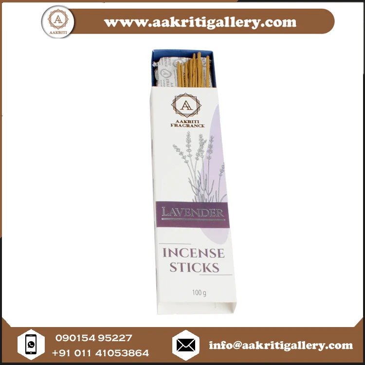 Hot Selling Lavender Flavored Tall Incense Sticks for Good and Strong Aroma Available at Bulk Price