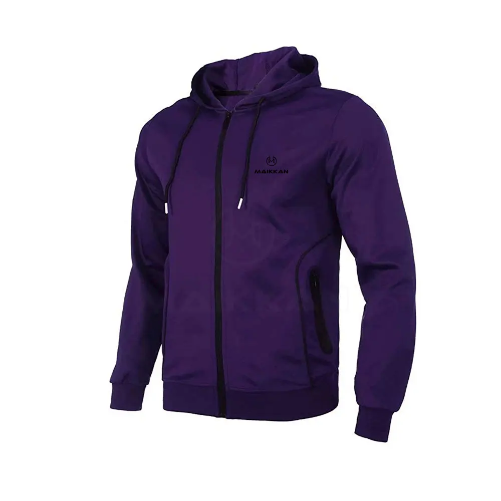 Men Zipper Tracksuit Custom Casual Wear Men Tracksuit