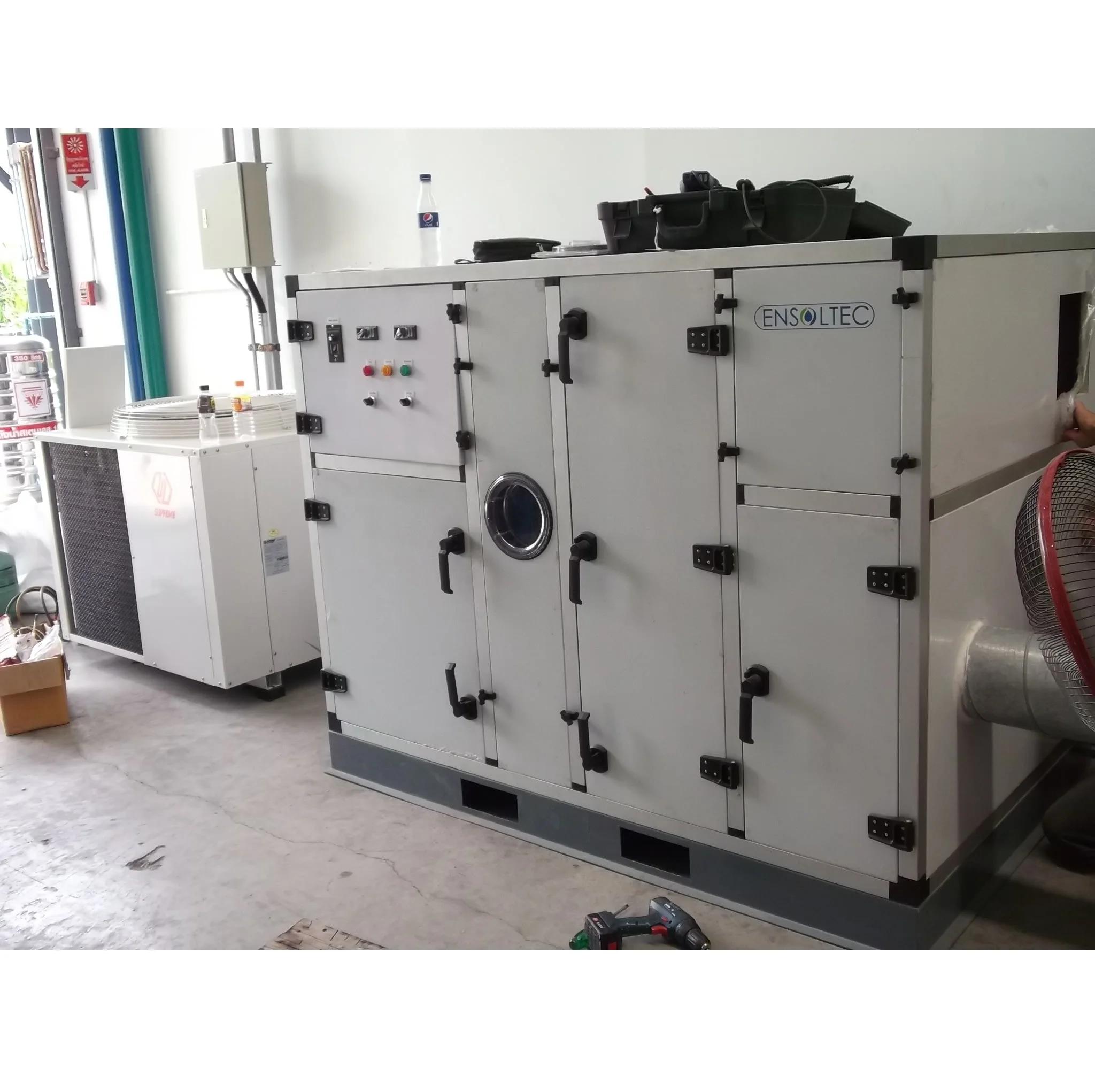Silica Gel Rotor Electric Power Source Warranty 1 Year Dehumidifier EST- 3300 Export From Thailand