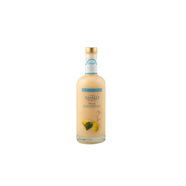 Limoncello cream made in Italy bottle cl 100 liquor cream end of meal for restaurant gift