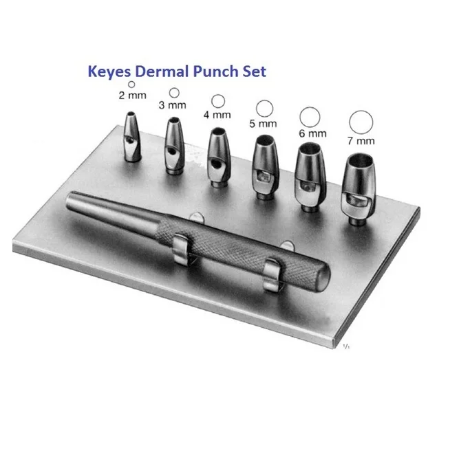 Surgical Dermal Punches Dermal Punch Keyes Dermal Punch Set