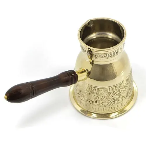 Antique Selling Brass Turkish Coffee and Tea Pot Traditional Turkish Teapot  Keeping Drink Hot Cold Hotel Home Restaurant Decor