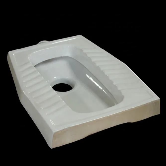  VIstaar Bathroom water closet Eastern pan Commode Ceramic Porcelain Products Export Quality Good Price Range