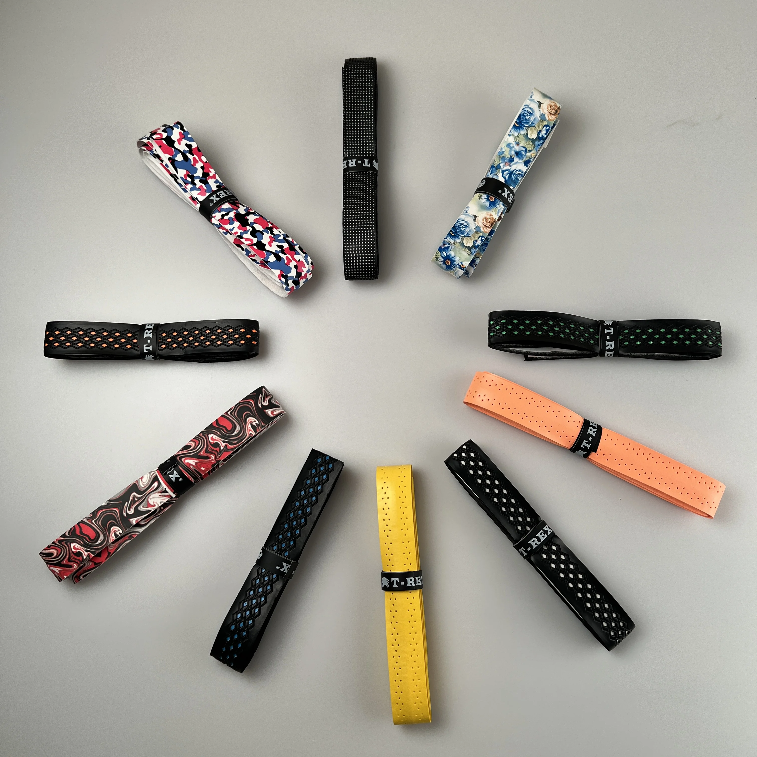 2024 LIBOTAI Non slip Grip Tape Camouflage Tennis Overgrip Perforado