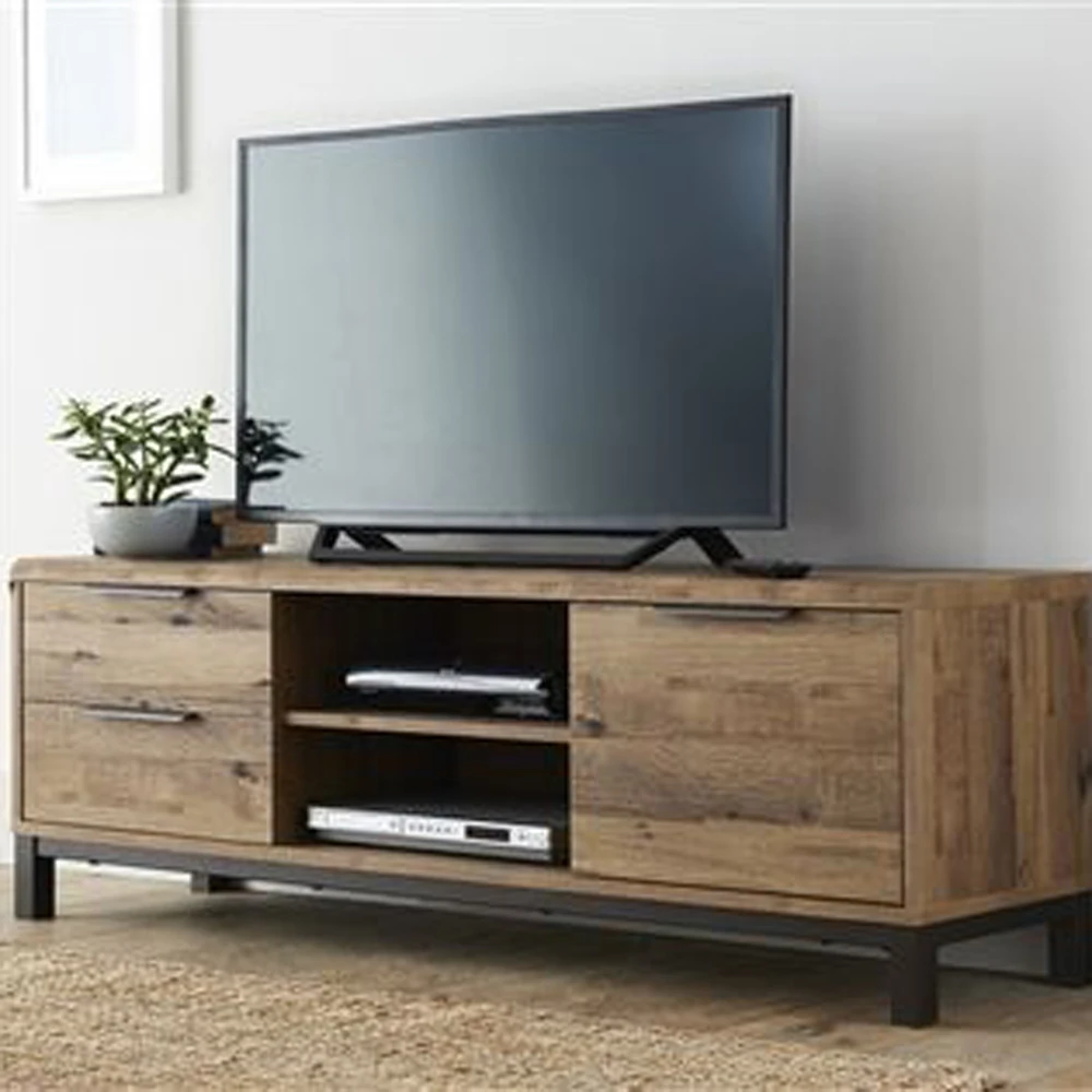 Популярная традиционная современная ТВ-подставка нового дизайна среднего века для гостиной ТВ-приставки шкаф хранения