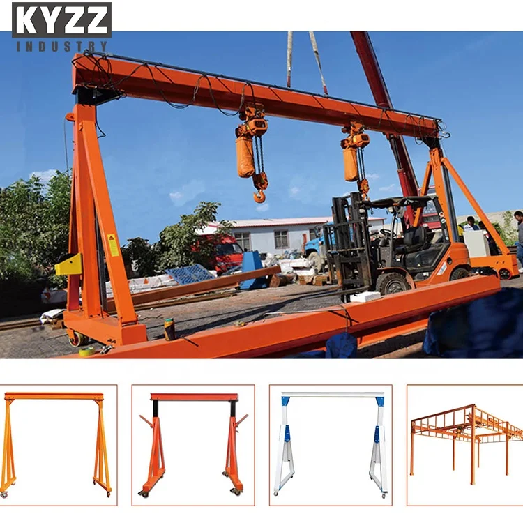 gantry crane for lifting plastic injection mould pvc spacer
