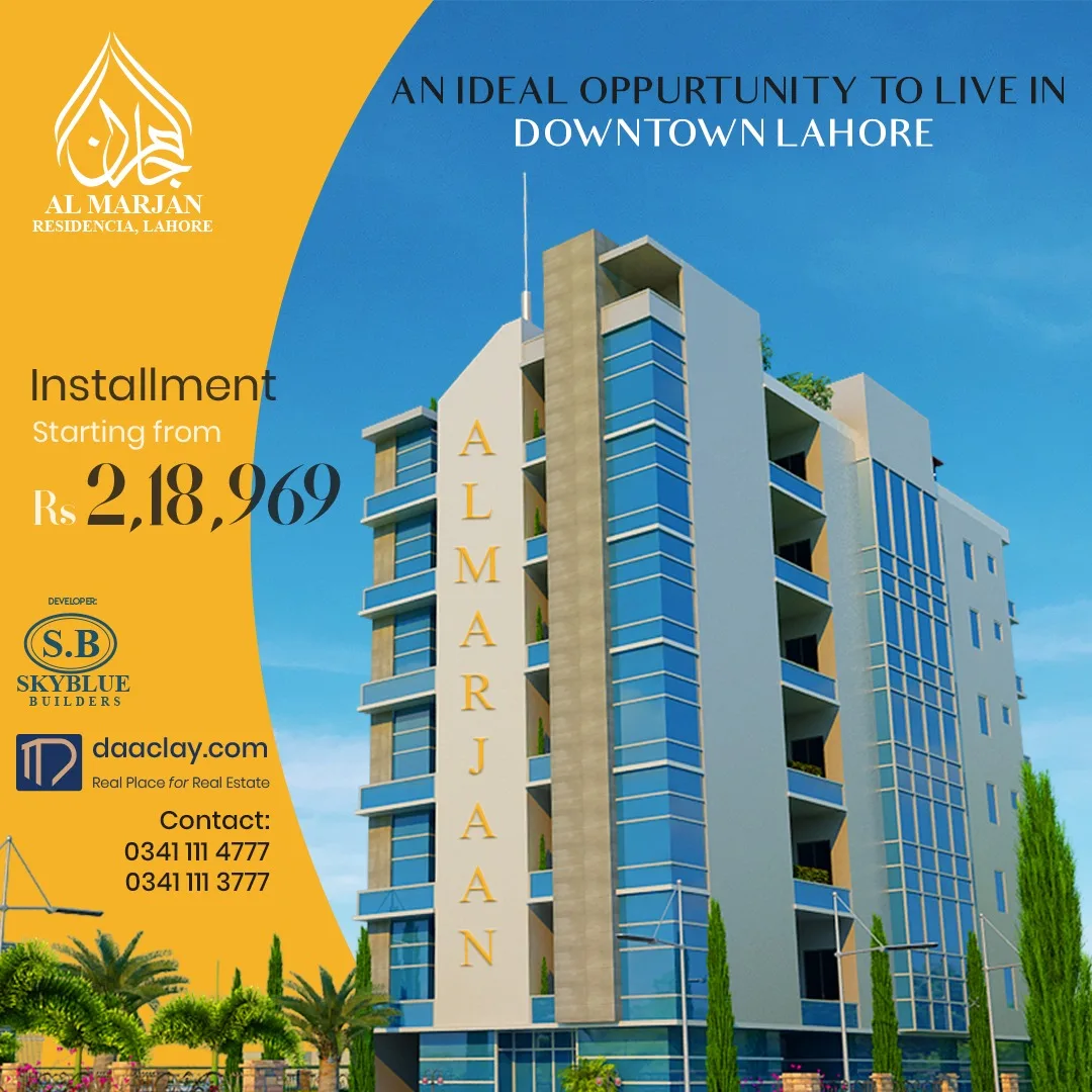 
AL Marjaan residencia, johor town lahore 