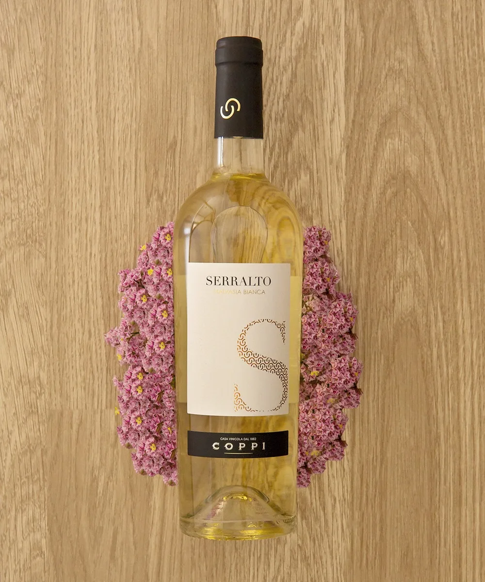 New Arrivals 2021 Malvasia Bianca Serralto IGP Italian White Dry Wine White Wine Perfect with Ham and Melon Appet