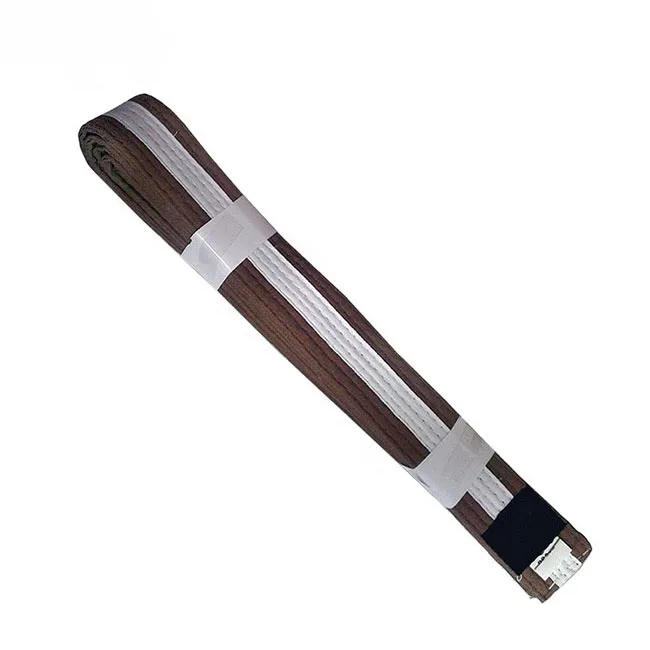 High Quality Cheap Striped karate judo Martial Arts belts 100% cotton Custom color Karate belt