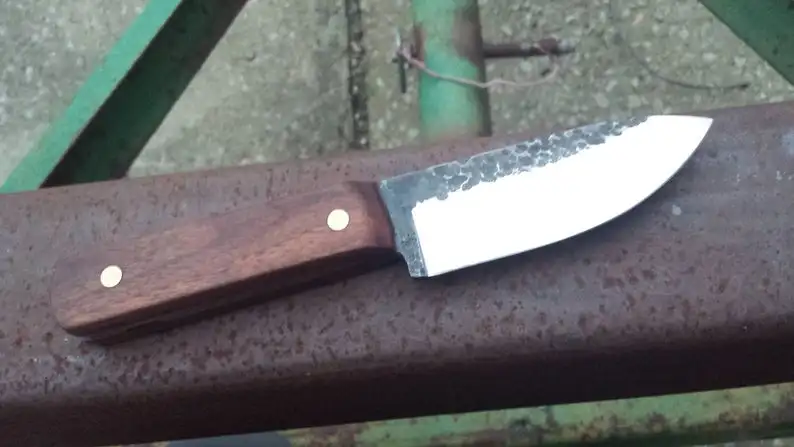 
7.5' inches Custom handmade Carbon steel skinning hunting knife outdoor camping tool 