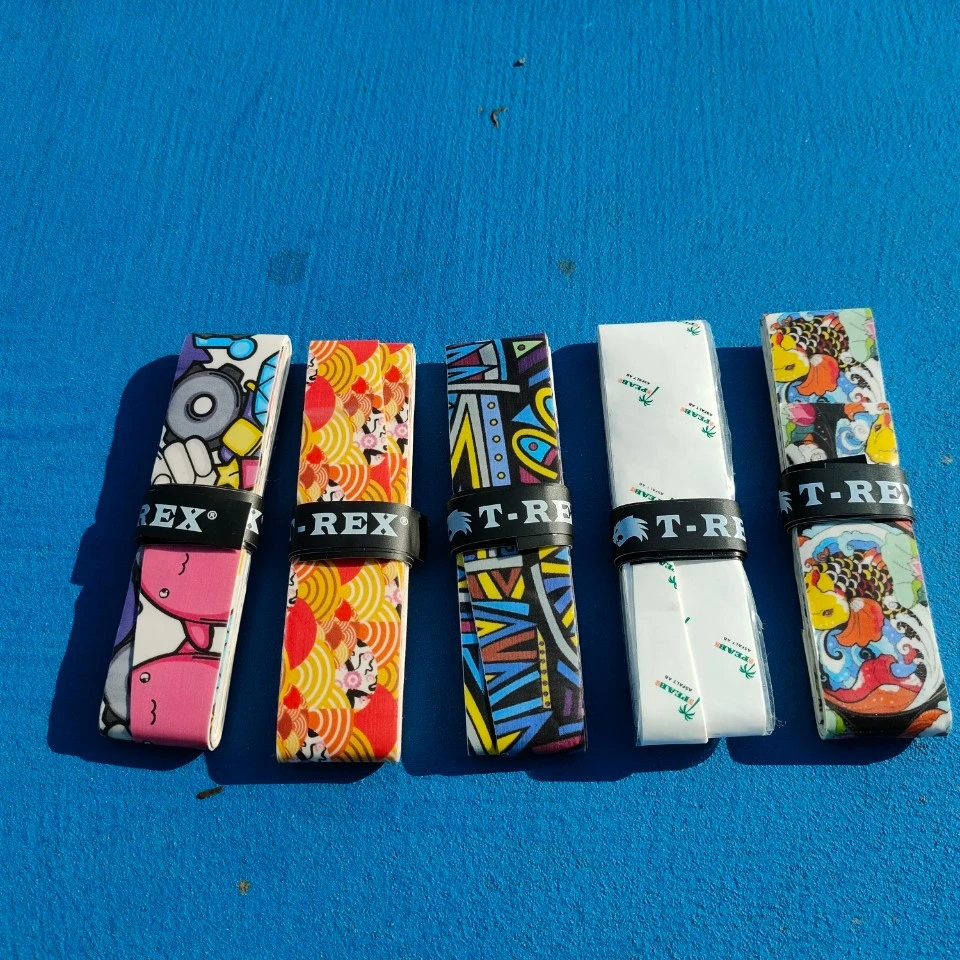 2024 Customized Best tennis overgrip PU material grips Anti-slip overgrips