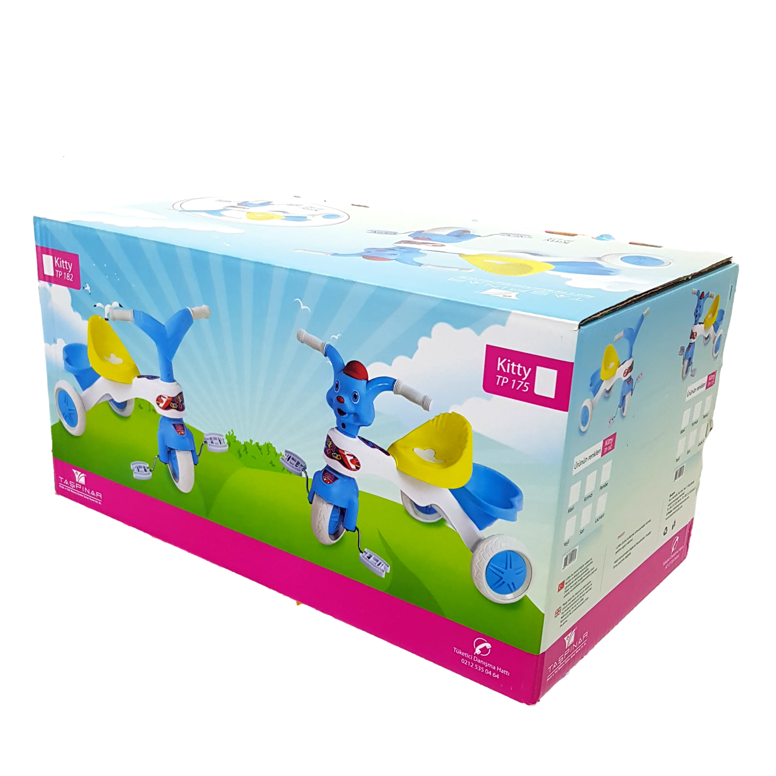 New Plastic Tricycle for Kids Baby  2-5 Years  Child Tricycle Kids Bike Soft Wheels Child Tricycle Slient Wheel Funny Time Toys