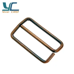 25mm nickel iron sliders adjustable for straps