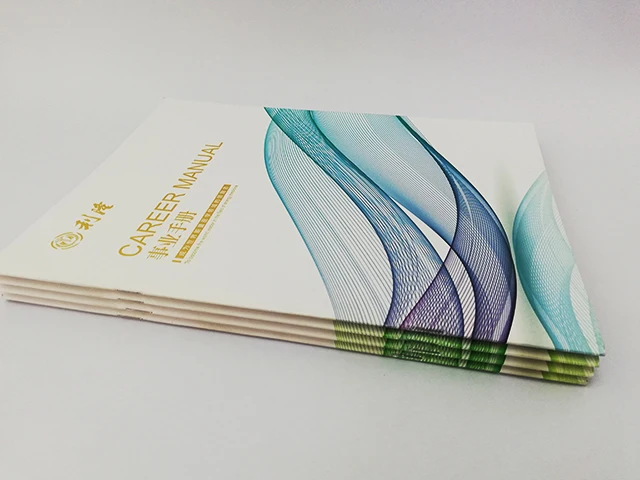 Wholesale Custom Book Printing Product Booklet, Career Book, Magazine Printing Service with Saddle Stitched / Stapler Bind