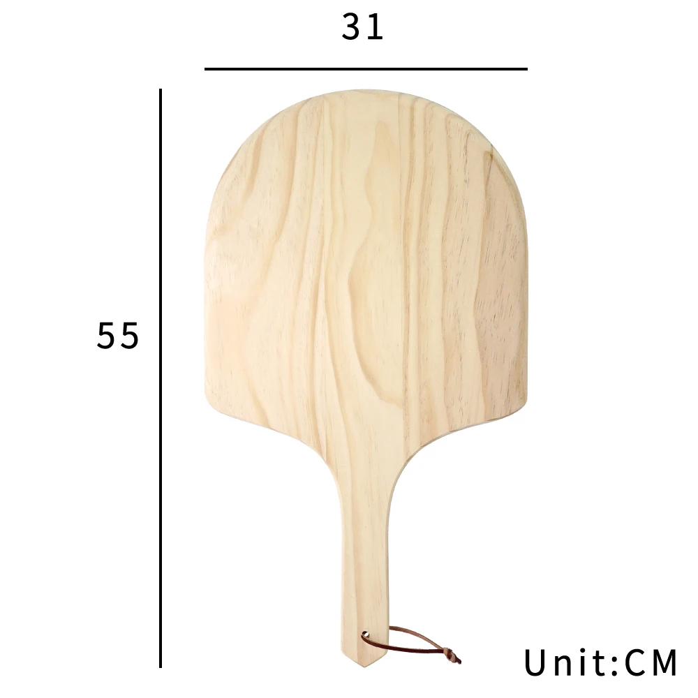 [Holar] Taiwan Made Authentic Professional Homemade Wood Paddle Board for Serving Pizza