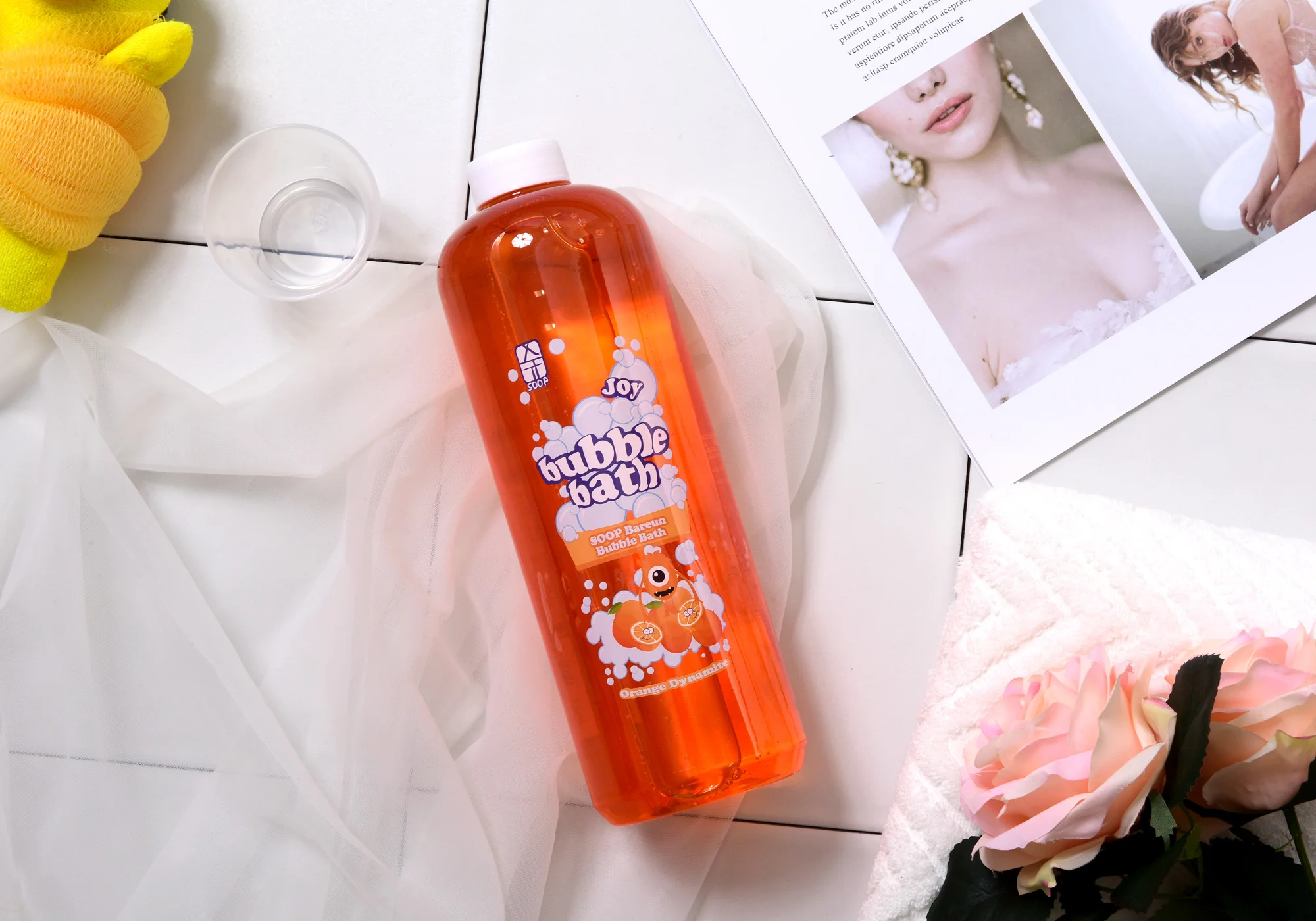 Корейские органические Роскошные пузырьки для ванны