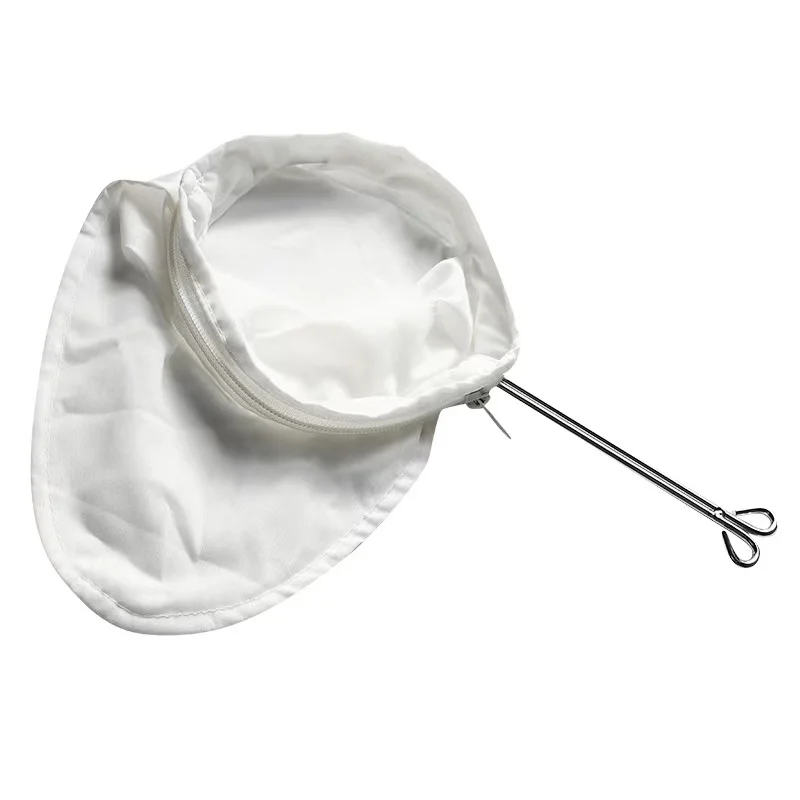 Wholesale Coffee Milk Tea Filter Bag Style Stain Steel Ring Pull Tea Bag