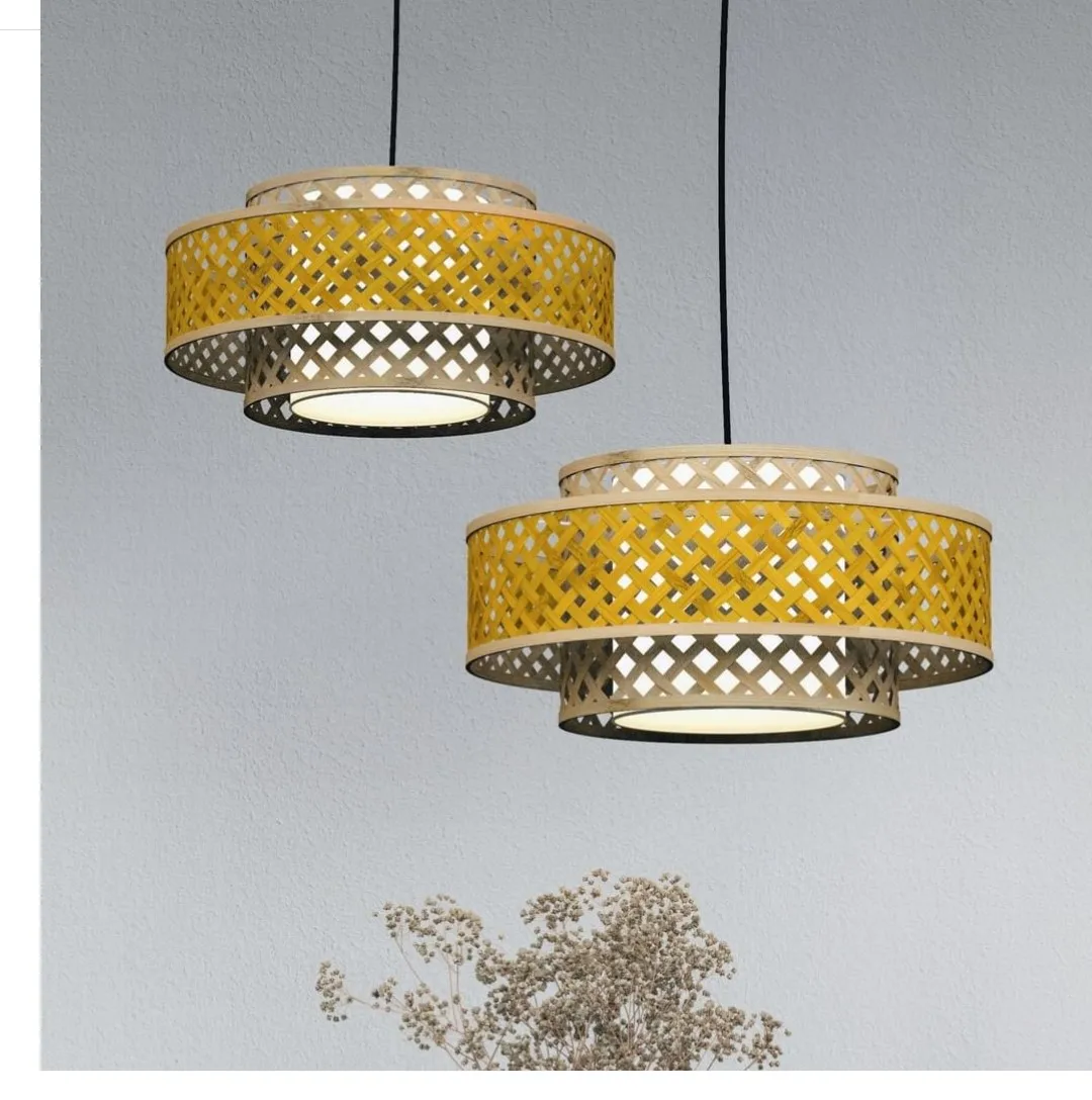 Brown Metal Modern Pendant Hanging Light modern design Lotus Pendant Lamp Hanging Lamp For Living Room Bed Room Hotel led lights