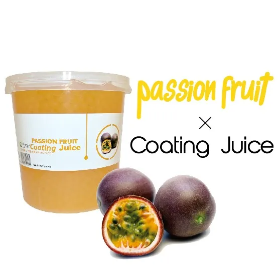 Чай из пузырьков из Тайваня, покрытие из страстных фруктов, сок boba