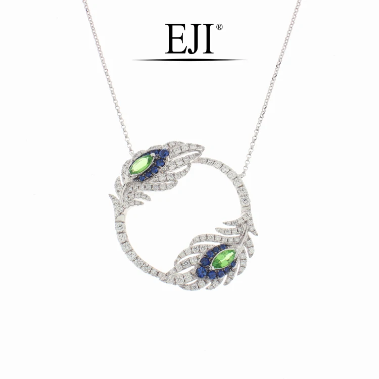 
New promotion 2020 hot style 18k gold peacock pendants wholesale jewellery suppliers 