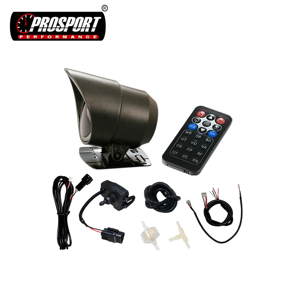 Универсальный 60 мм автомобилей с напряжением 12 В Швейцарский шаговый двигатель движения светодиодный дисплей дымчатые линзы-1-0 бар вакуумный манометр пик Напомним применяются