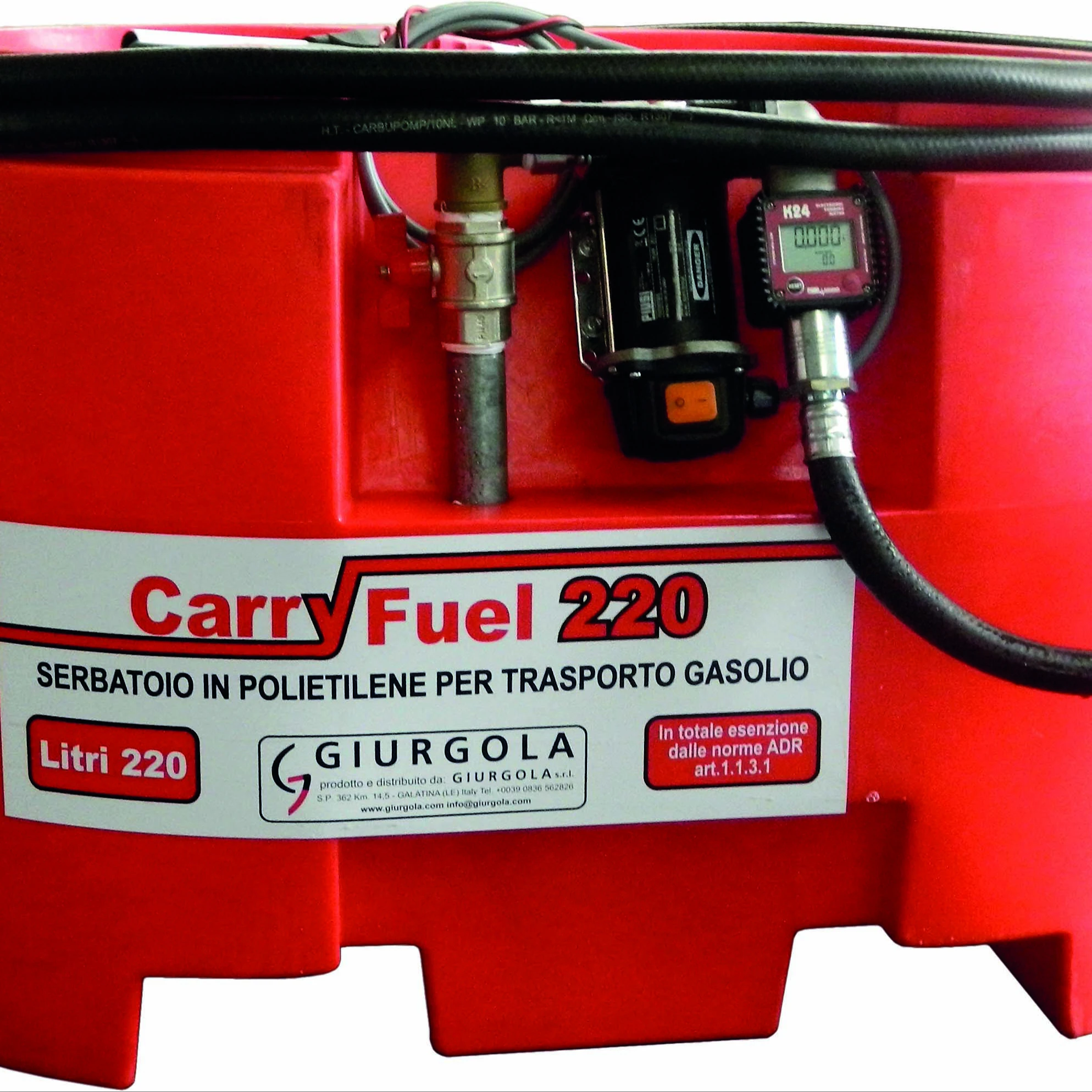 Portable Diesel Fuel Petrol Plastic 220 liter 440 liter Container Tank with 50 lt/min Pump fuel hose mt 4