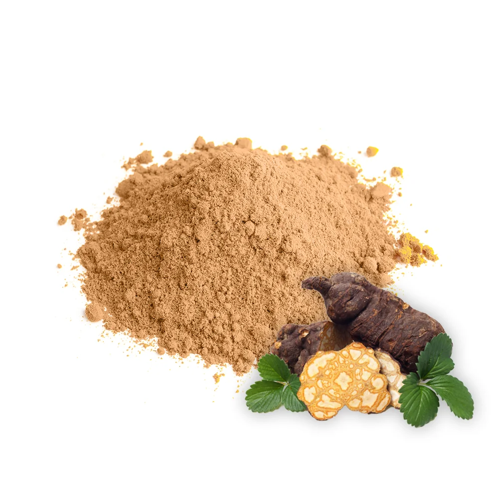 Натуральный травяной экстракт бесплатный образец коричневый корень 85% Экстракт горца многоцветкового порошок от вьетнамского поставщика