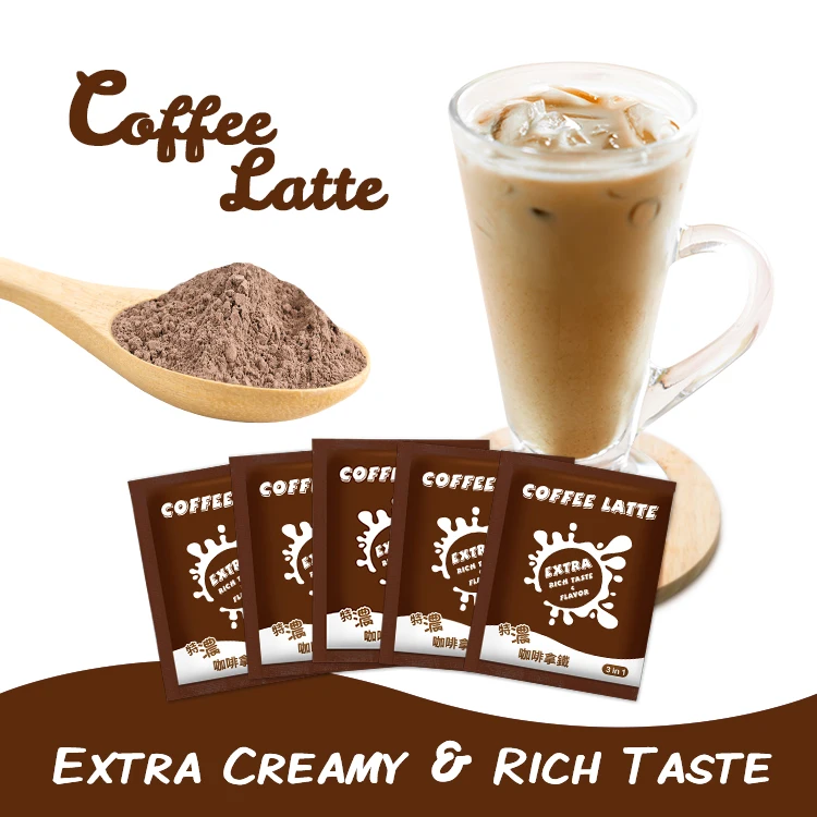 No Preservative Instant Bubble Milk Tea Powder Thai Tea Flavor