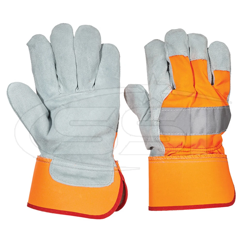Factory Cheap Premium Protection High Dexterity Unlined Safety Work cow leather  gloves