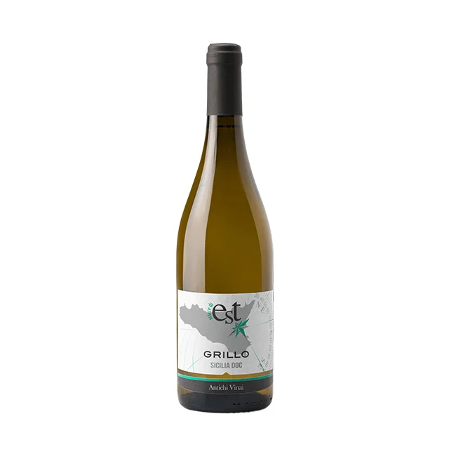 Made in Italy Dry White Wine Grillo Sicilia Doc - Sciare di est - table wine 75 cl 12,5% Antichi Vinai 1877 Sicily