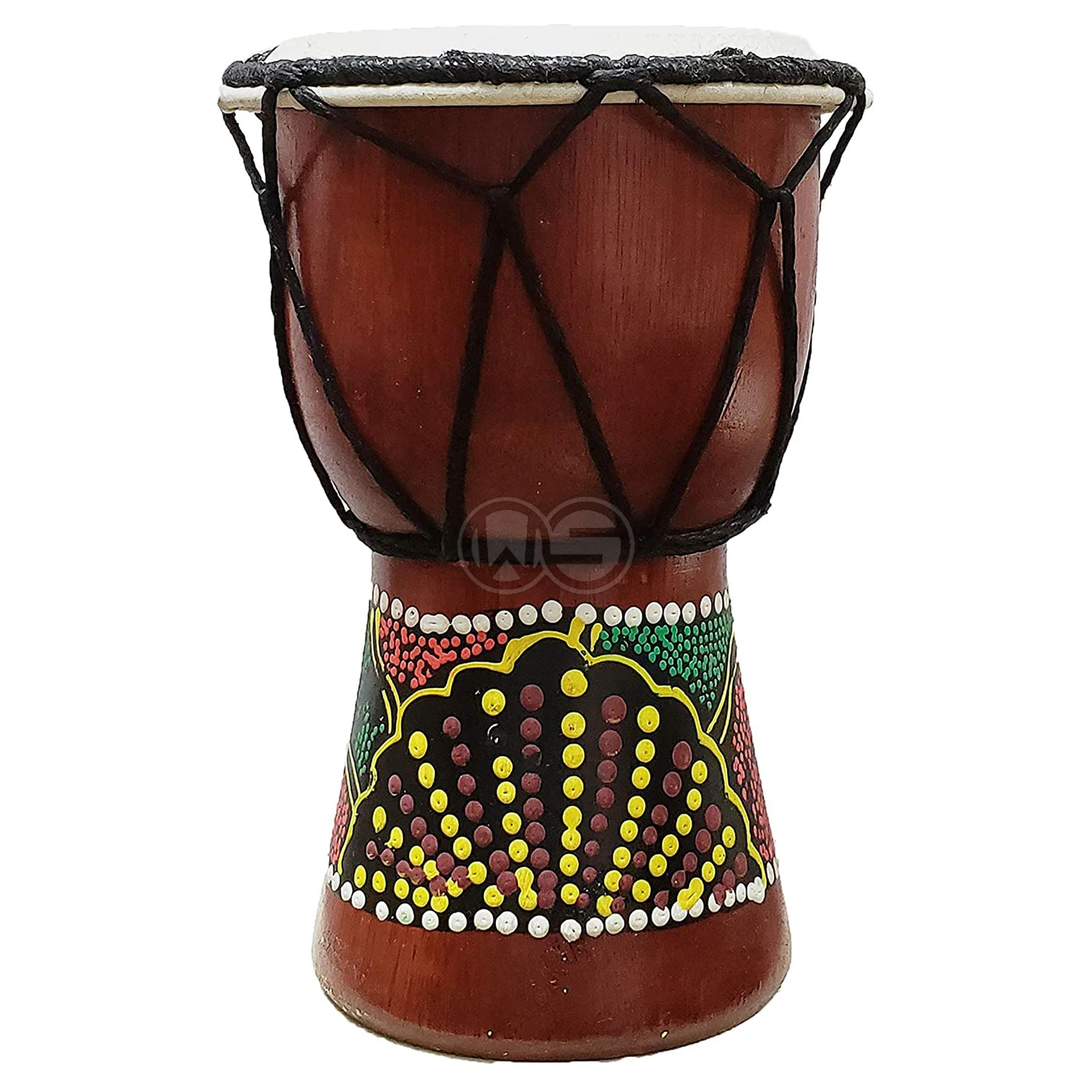 Djembe барабан ручная роспись разноцветная точка абориген с уникальными случайными узорами Бонго африканская музыка для начинающих для детей