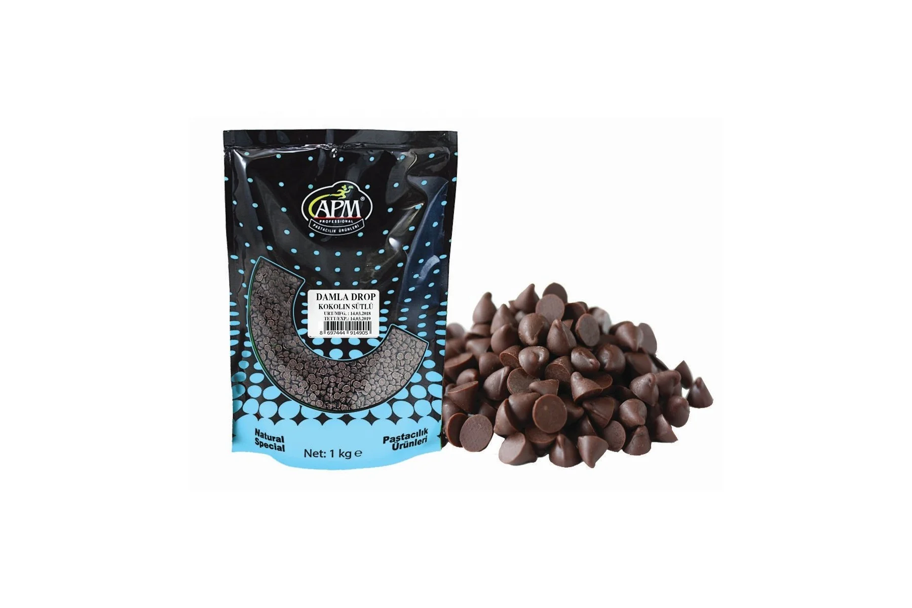 APM Milky Compound Chocolate Drops