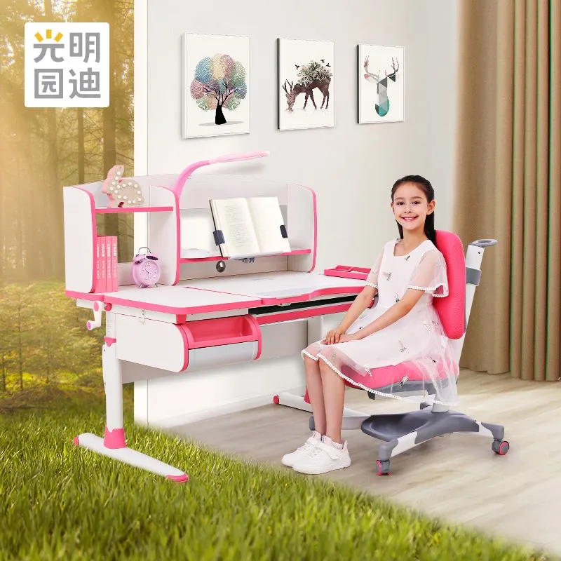 GMYD A105 Ergonomic Kids Study Table and Adjustable Desk for 3-18 Years Old Children