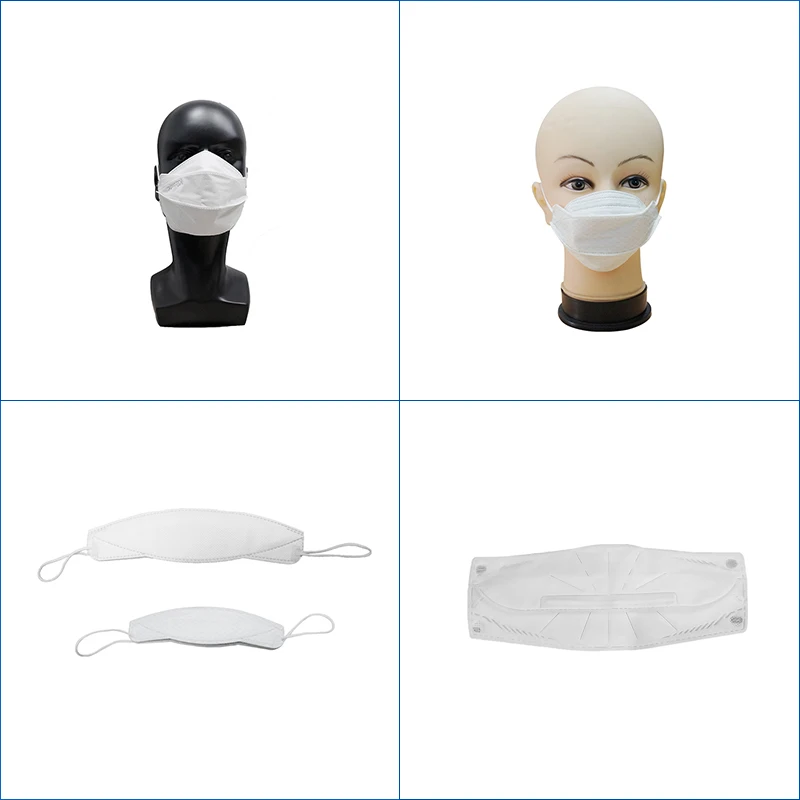 Fourth Pleating fish mask body making machine