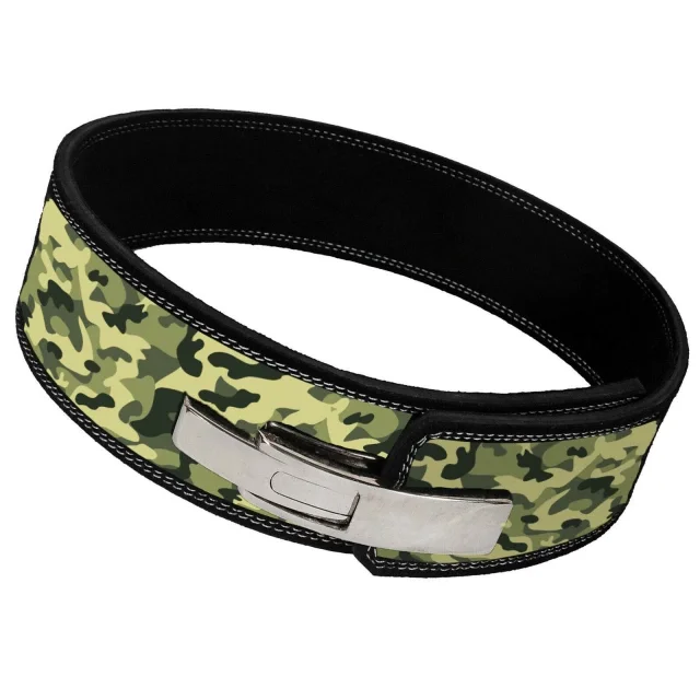 Wholesale camouflage fitness weight lifting lever belt
