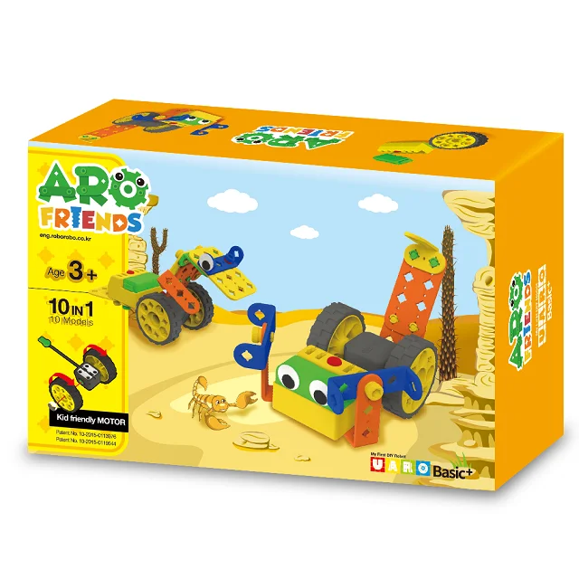 Отличная Корейская развивающая игрушка робот UARO BASIC + Запатентованная безопасная игрушка робот для детей