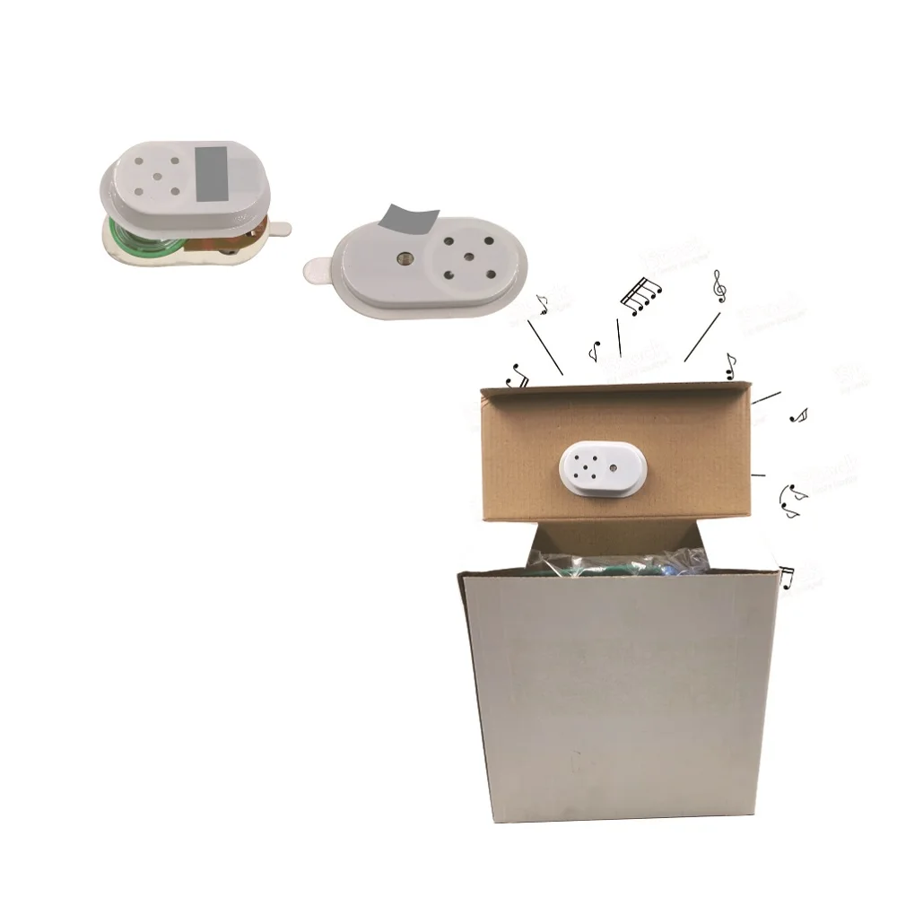 Small quantity Light sensor OTP OEM sound module sound control module chip with PVC shell for gift box