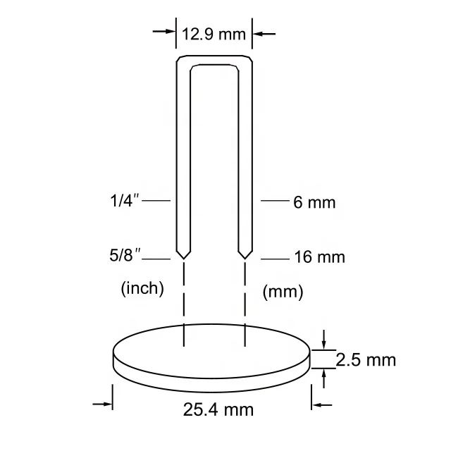 8016WS 21 Gauge Cap Stapler, Wire Size 0.95x0.66 mm