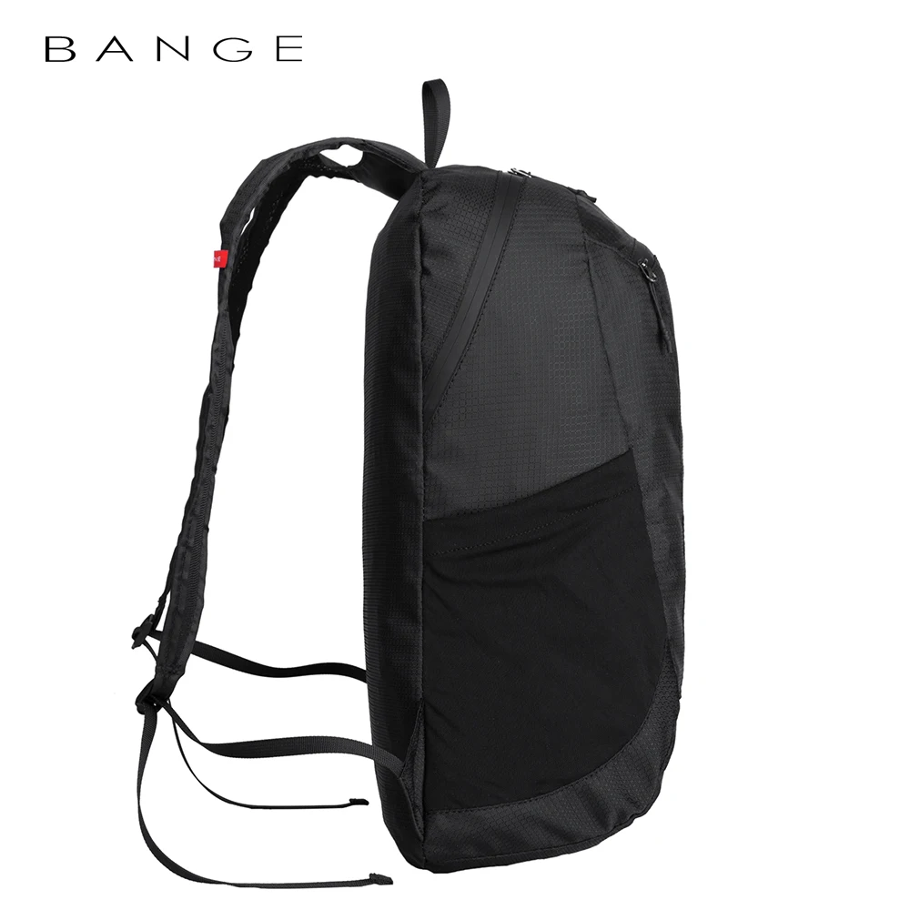 Factory cheap light foldable backpack men nylon black men boys bag fashion sports waterproof custom laptop backpack